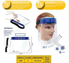 Cargar imagen en el visor de la galería, Careta para coronavirus
